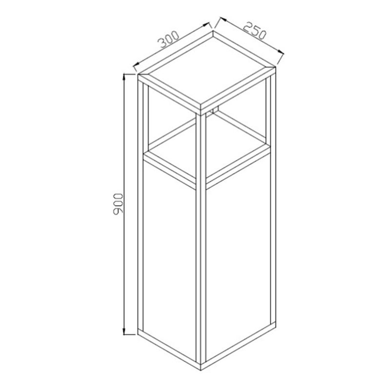 Baños-Mueble-Auxiliar-90-Roble-Oscuro