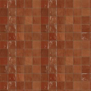 Cerámica Muro Zellige Corallo Pulido 10x10 cm