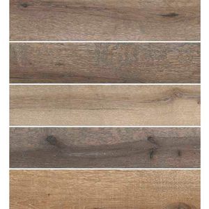 Porcelanato Love Affairs Strip Timber Brown 10x50 cm