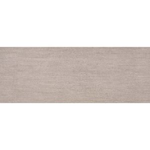 Cerámica Muro Oasi Roccia Ripado Café Mate 45x120 cm