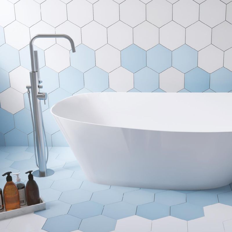Pisos-y-Muros-Gres-Porcelanico-Hexagon-Colors-Light-Blue-Mate-20x23-cm