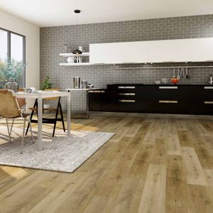 Piso Vilínico SPC Twist Latte Plus 1220x228 mm