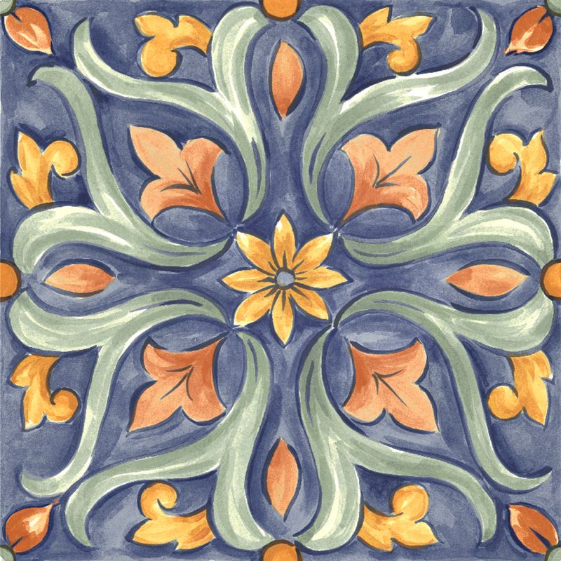 Pisos-y-Muros-Porcelanato-Amuri-Decoro-Maiolica-Multicolor-4-Brillante-20x20-cm