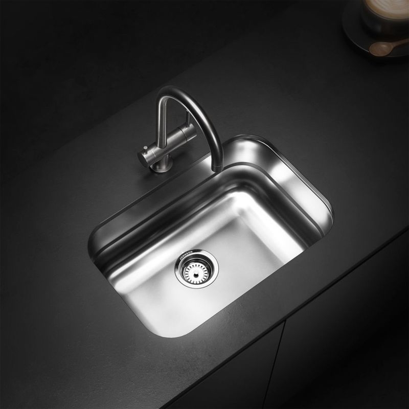 Cocina-Lavaplatos-Simple-E54-Rectangular-Bajo-Cubierta-Cromado
