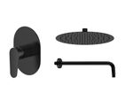 Baños-Pack-Ducha-Fija-con-Mezclador-Negro-Mate