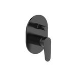 Baños-Pack-Ducha-Fija-con-Mezclador-y-Soporte-de-Ducha-Negro-Mate