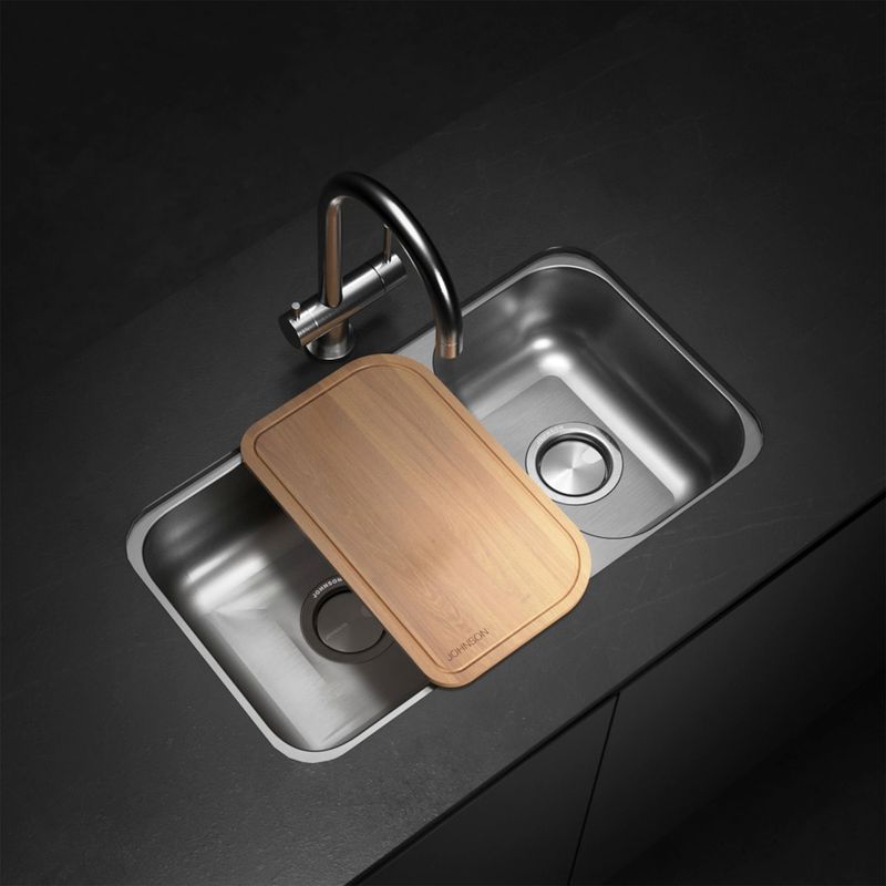 Cocina-Lavaplatos-Doble-R37-Rectangular-Bajo-Cubierta-con-Rebalse-Cromado