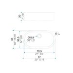 Cocina-Lavaplatos-Simple-Curve-S177A-Sobre-y-Bajo-Cubierta-con-Rebalse-