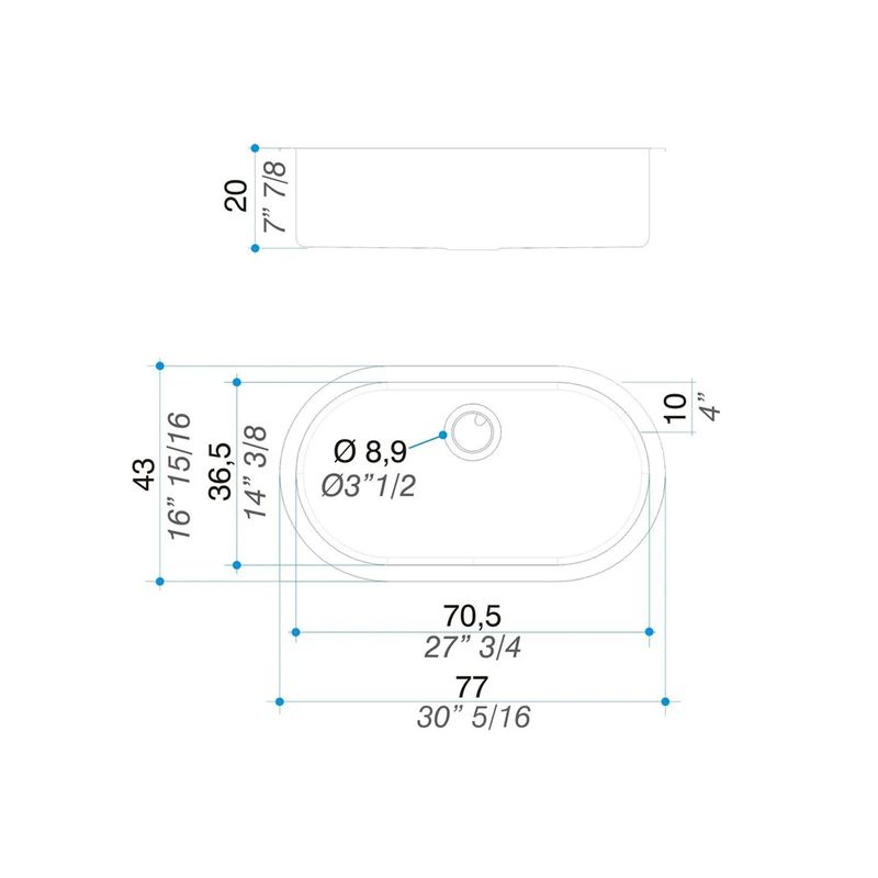Cocina-Lavaplatos-Simple-Curve-S177A-Sobre-y-Bajo-Cubierta-con-Rebalse-