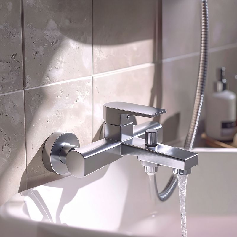 Baños-Griferia-Ducha-Tina-Luxor-Expuesta-Brushed-Nickel