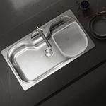 Cocina-Cubeta-de-Abs-Color-Blanco-Aro-de-Apoyo-Acero-Inoxidable.