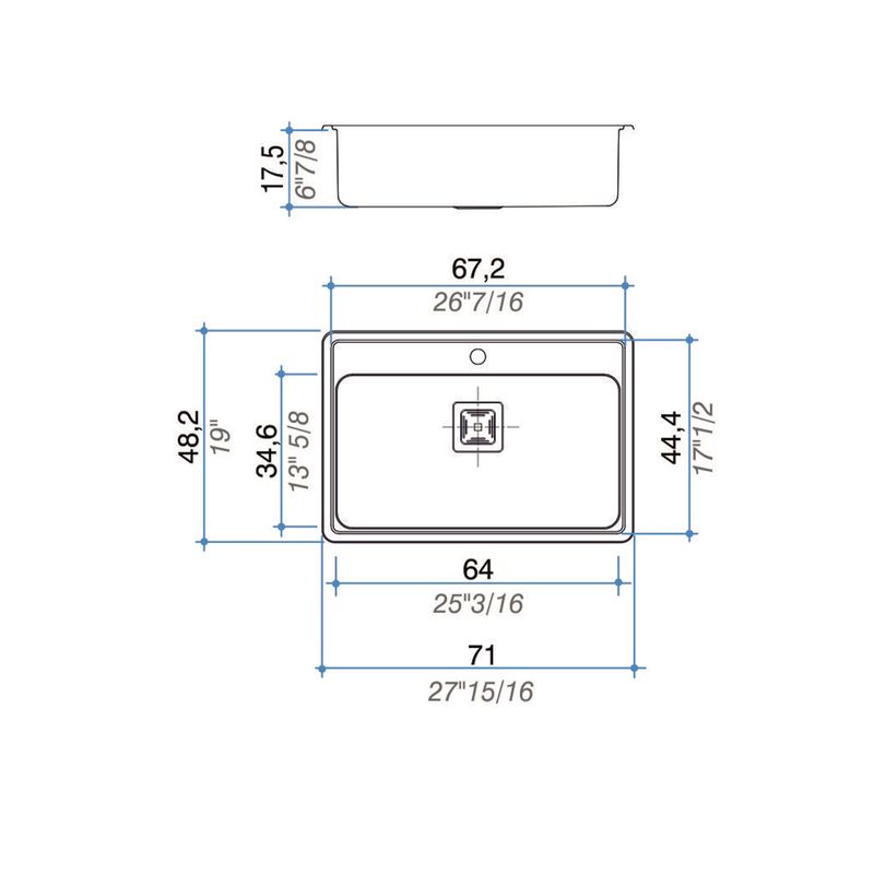 Cocina-Pack-Lavaplatos-Simple-Quadra-Max-Q71A-C-Desague-y-Sifon-Accesorios