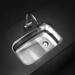 Cocina-Pack-Lavaplatos-Simple-E60-Cromo-C-Desague-Sifon-y-Cubre-Desague