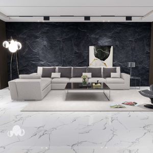 Gres Porcelánico Eternal Blanco Pulido 60x120 cm