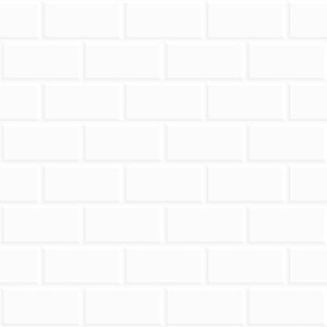 Cerámica Muro Artico Brick Blanco Brillante 30x60 cm
