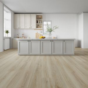 Piso Vinílico SPC Roma Beige S/Bisel 180x1220x5 mm