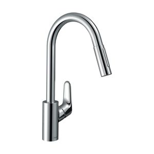 Griferia Cocina Focus M41 Extraible 2 Jet 31815000 Cromo