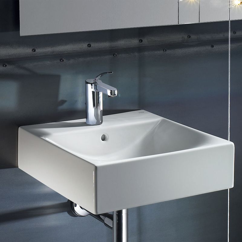 Baños-Lavamanos-con-rebalse-y-fijaciones-Blanco-47-cm