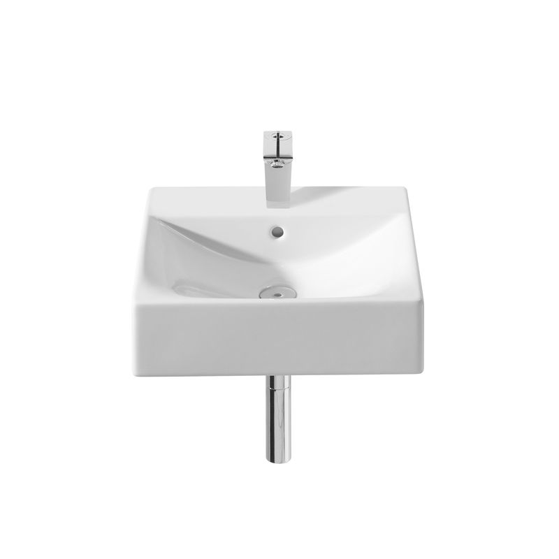 Baños-Lavamanos-con-rebalse-y-fijaciones-Blanco-47-cm