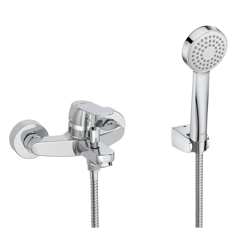 Baños-Griferia-Ducha-Tina-Alfa-Expuesta-C-Ducha-Fono-Flexible-Soporte-A5a0425c00-Cromo