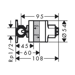 Cuerpo Empotrado para Ducha Higiénica