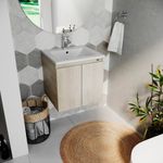Baños-Mueble-King-Simple-600-2-Puertas-Softclose-Ceniza-C-Lavamanos