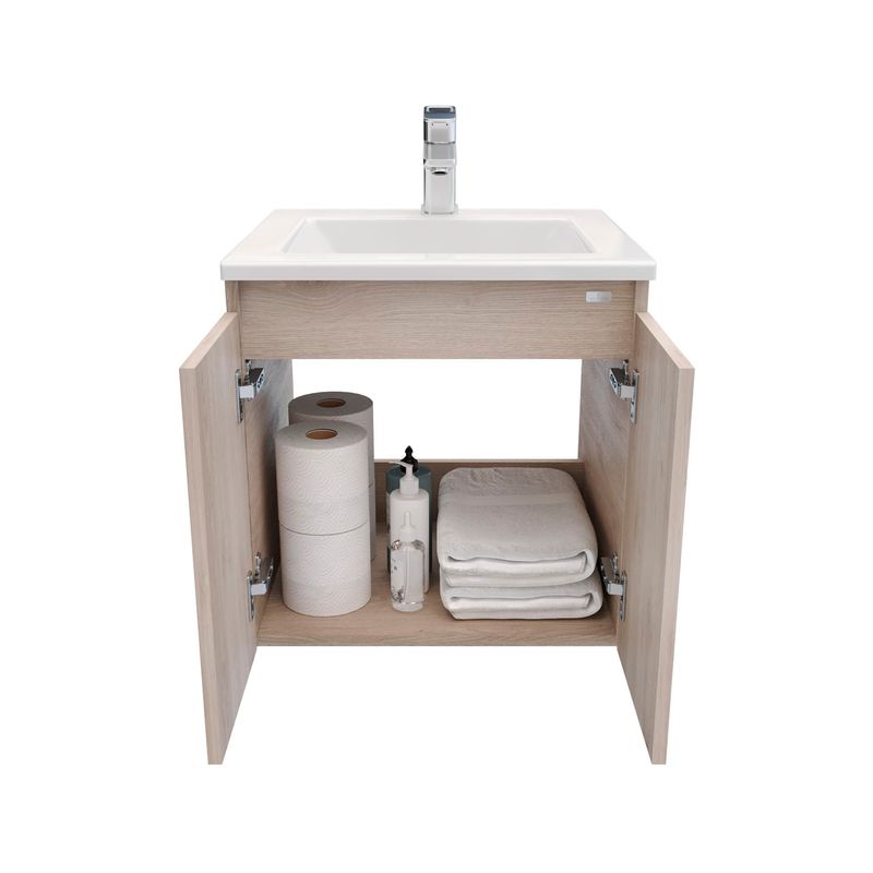 Baños-Mueble-King-Simple-600-2-Puertas-Softclose-Ceniza-C-Lavamanos