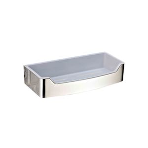 Contenedor Recto Ducha Blanco y Cromado