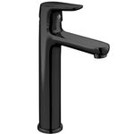 Baños-Griferia-Alta-Para-Lavamanos-Concept-Negro-Mate-266-mm