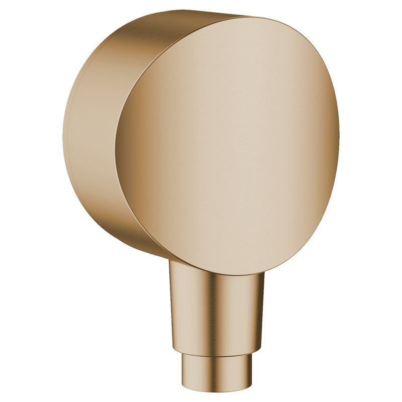 Baños-Union-Muro-FixFit-con-Valvula-Anti-retorno-Brushed-Bronze