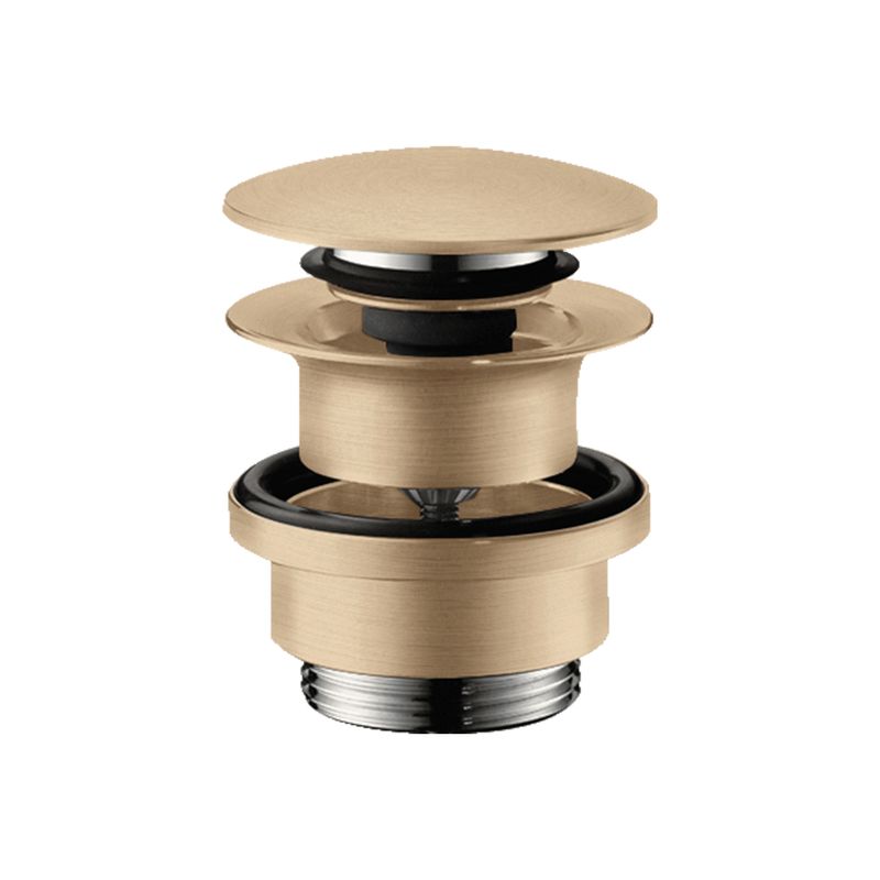 Instalacion-y-Repuestos-Desague-de-Lavamanos-Push-Open-Bronce-Cepillado-c-Rebalse