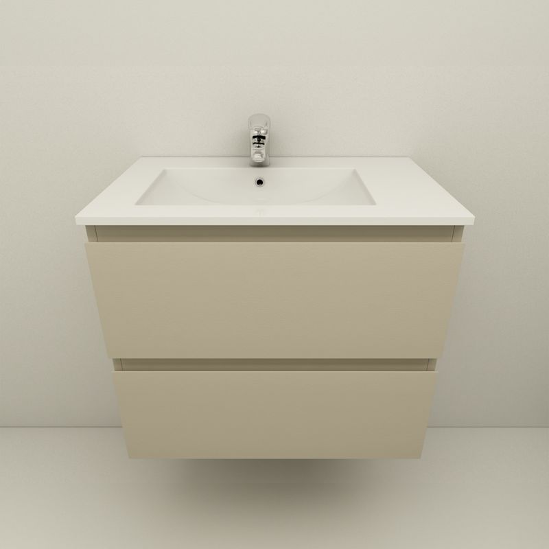 Baños-Mueble-de-Baño-Delfos-2-Cajones-Mink-Grey-Matt-con-Lavamanos-600-mm