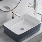 Baños-Griferia-Lavamanos-Stellar-Alta-22-cm-S-Desague-Brushed