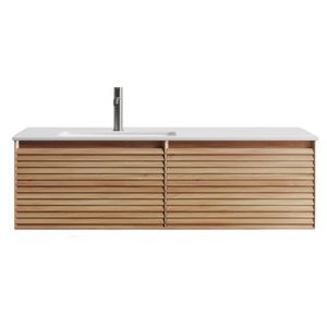 Mueble de Baño Soho 1 Cajón Natural Ash con Lavamanos 1200 mm