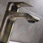 Baños-Griferia-Lavamanos-Urban-9-Cm-sin-Desague-Antique-Bronze