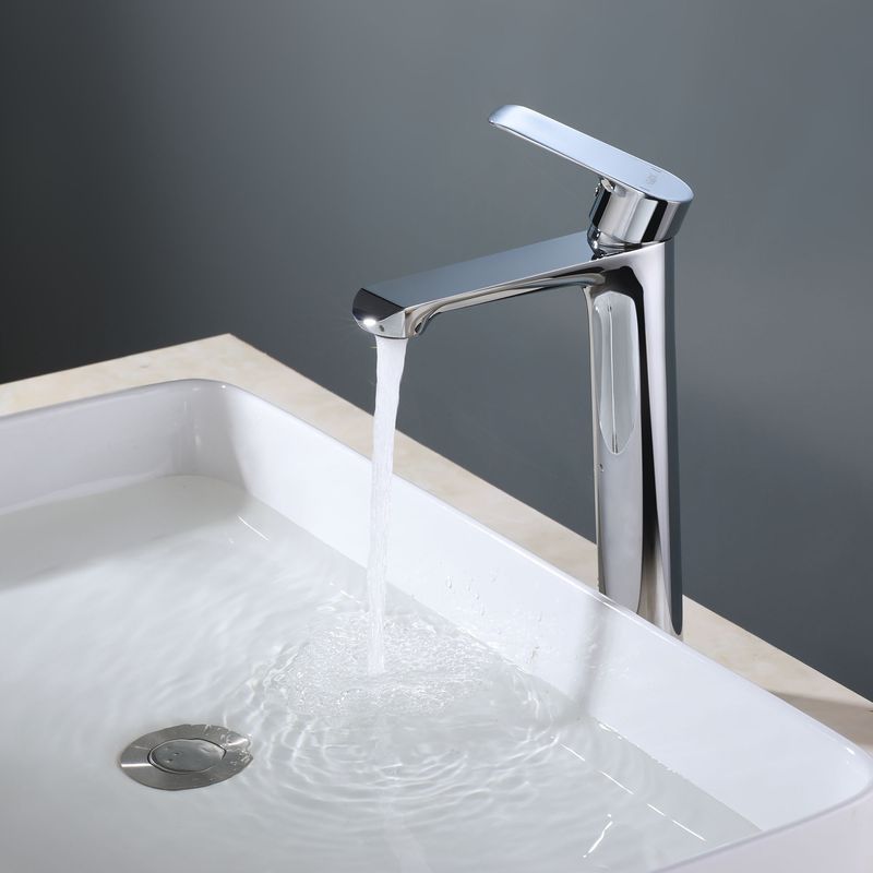 Baños-Griferia-Lavamanos-Urban-N-22-Cm-sin-Desague-Cromo