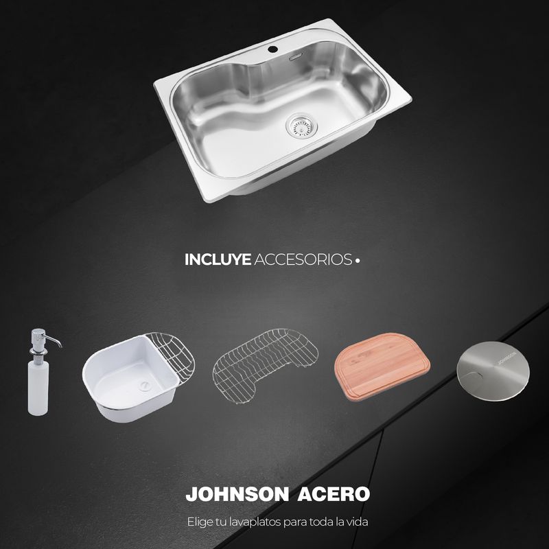Cocina-Pack-Lavaplatos-Simple-Luxor-Compact-SI71A-C-Desague-y-Sifon-Accesorios