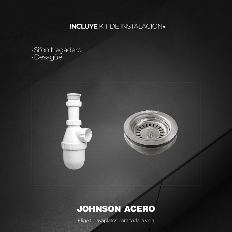 Cocina-Pack-Lavaplatos-Simple-Luxor-Compact-SI71A-C-Desague-y-Sifon-Accesorios