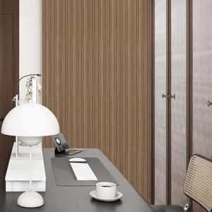 Palillaje Intensity PVC con Chapa de Madera 150x2850x9 mm