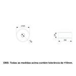 Baños-Lavamanos-Terra-T1-Redondo-Blanco-Brillante-300x300x125-mm