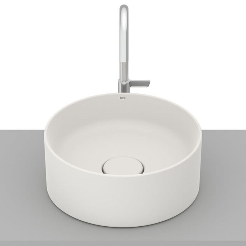 Baños-Lavamanos-Terra-T1-Redondo-Beige-Mate-300x300x125-mm