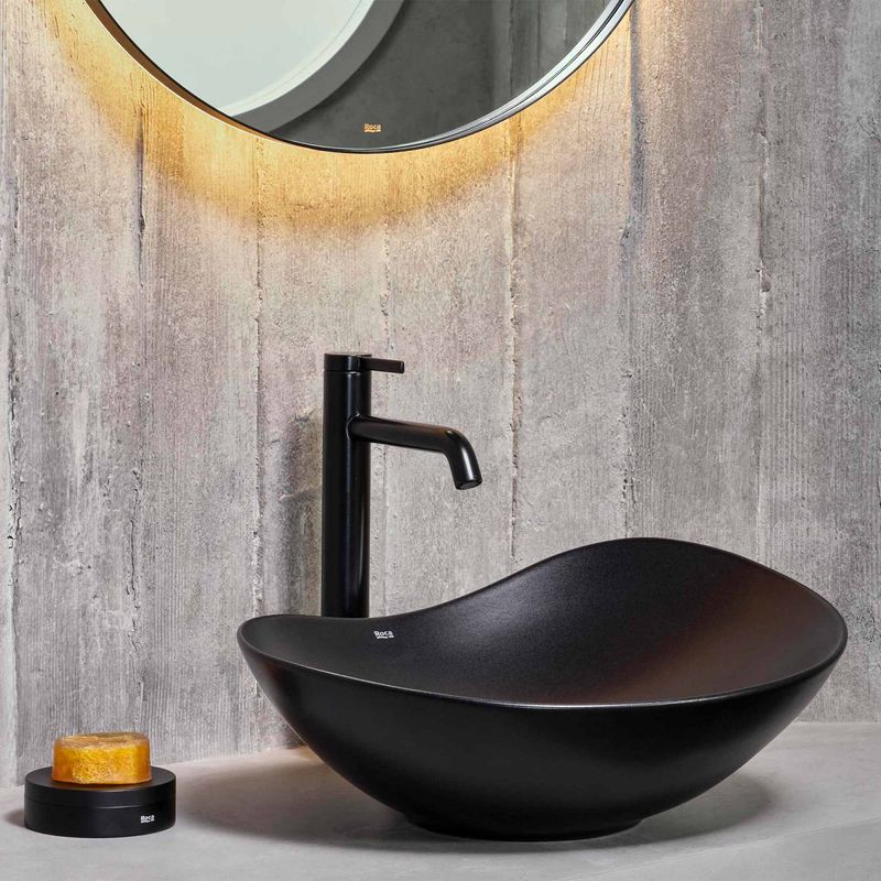 Baños-Lavamanos-Ohtake-Ovalado-Negro-Mate-625x385x182-mm