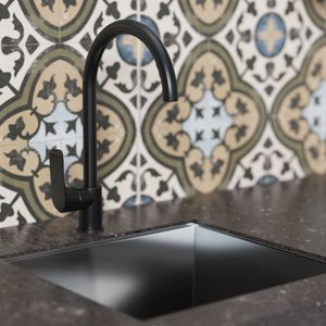 Griferia Cocina Urban-N 1 Jet Negro Mate