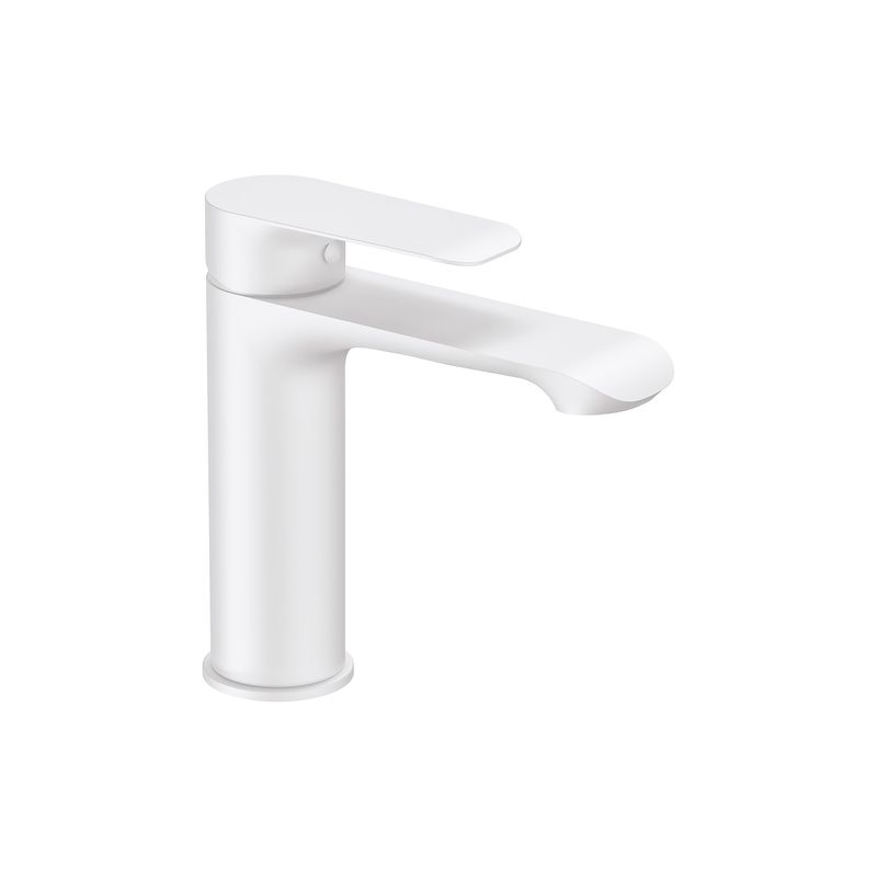 Baños-Griferia-Lavamanos-Urban-9-Cm-sin-Desague-Blanco-Mate