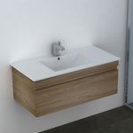 Baños-Mueble-de-Baño-Delfos-un-Cajon-con-Lavamanos-Base-Light-Oak-1000-mm