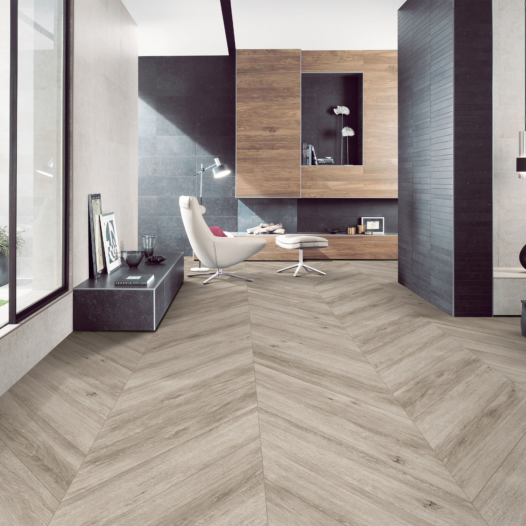 ノーマット Porcelanato Norway Beige Mate 20x120 cm | mK.cl