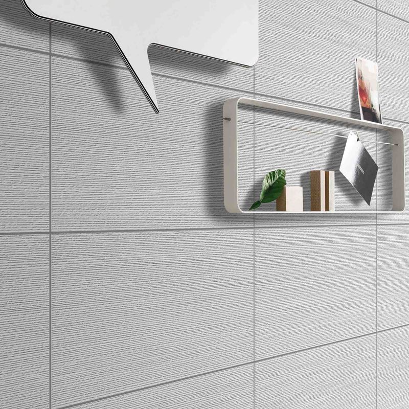 Porcelanato Venetto Vein Stripes White Mate 30x60 cm | mK.cl