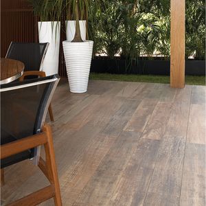 Porcelanato Ibirapuera Mix Exterior Rústico 20x120 cm