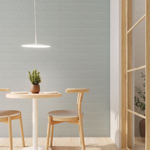 Cerámica Muro Sweet Bars Gris Mate 12.x25 cm