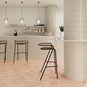 Cerámica Muro Sweet Bars Gris Brillante 12.x25 cm